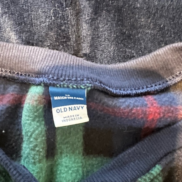 2 Flannel Romper Pajamas - Picture 2 of 3